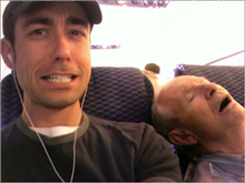 Sleeps On A Plane