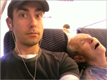 Sleeps On A Plane